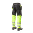 Pantalon de travail haute visibilité classe 1 avec poches externes - 1074PB