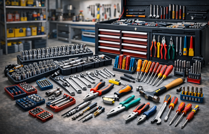 Sélection d’outillage professionnel