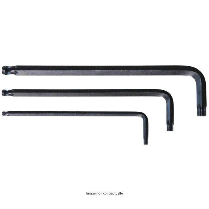 Clé allen TX8 avec tête sphérique Clé allen TX8 avec tête sphérique