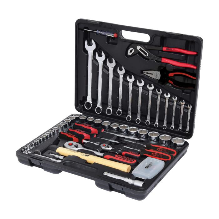 Coffre à outils en 1/4" + 1/2" - 88 PCS Coffre à outils en 1/4" + 1/2" - 88 PCS