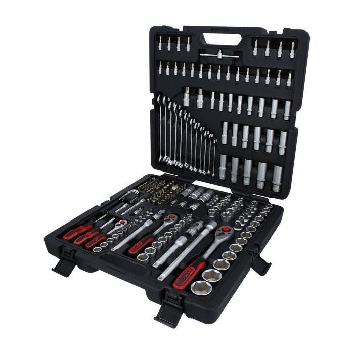 Coffret de douilles 1/4", 3/8", 1/2", 216 pièces Coffret de douilles 1/4", 3/8", 1/2", 216 pièces