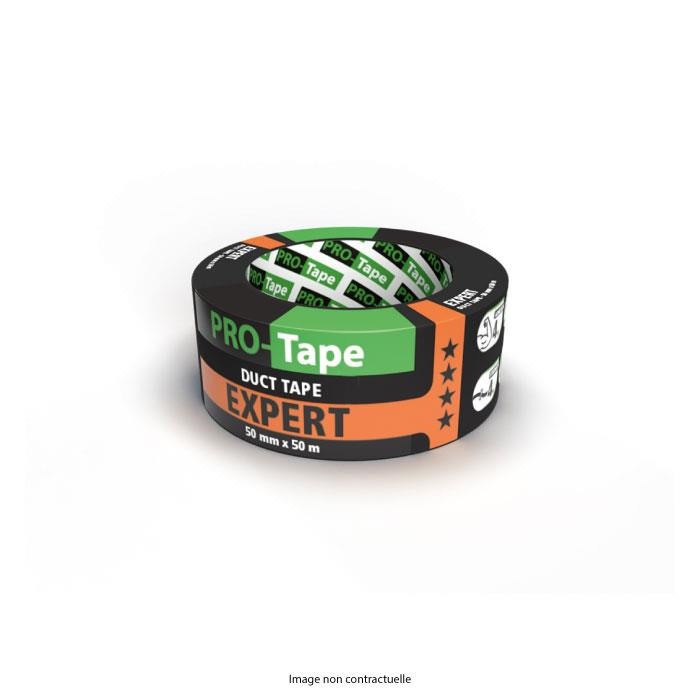 Duct Tape - EXPERT - Noir - 50mm x 50m (EX ST 4471900) Duct Tape - EXPERT - Noir - 50mm x 50m (EX ST 4471900)