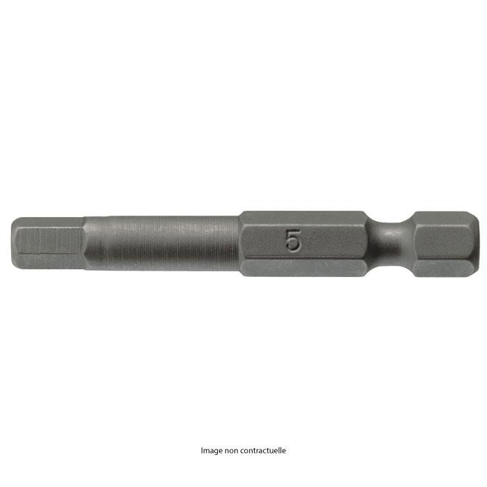 Embout 1/4 l.50 HEX 4mm Embout 1/4 l.50 HEX 4mm