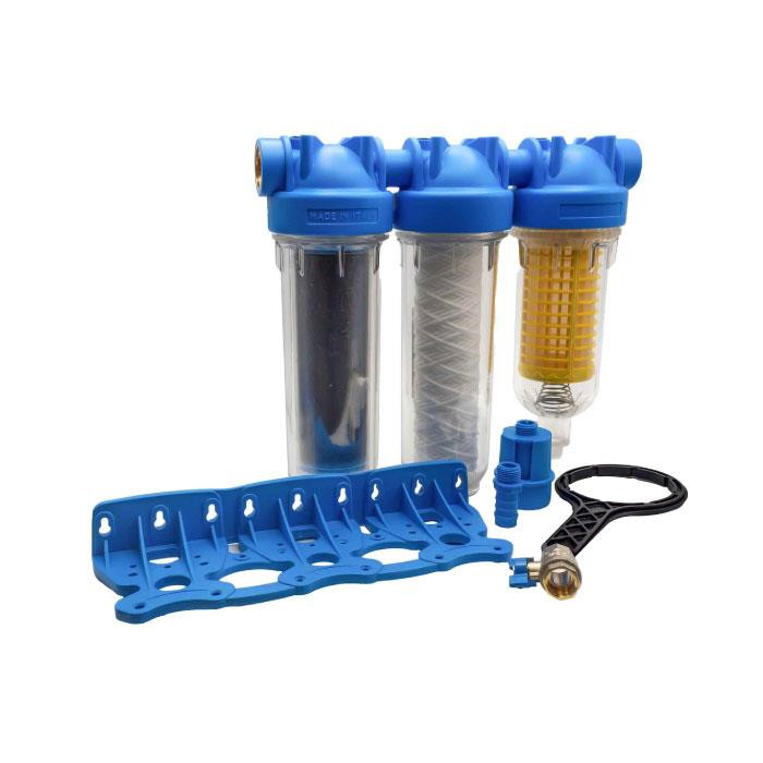 HYDRA RAINMASTER TRIO RLH LA 1" HYDRA 90MCR + COTON 25MCR + CHARBON ACTIF HYDRA RAINMASTER TRIO RLH LA 1" HYDRA 90MCR + COTON 25MCR + CHARBON ACTIF