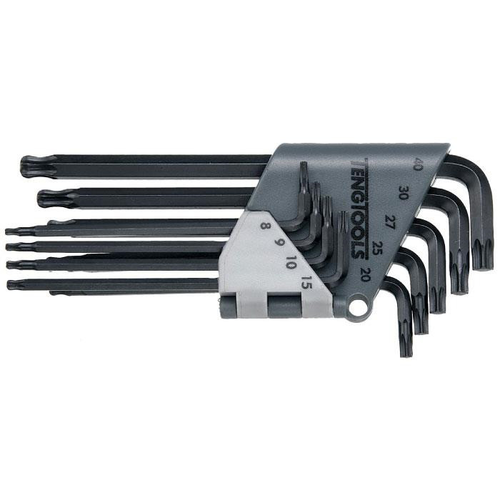 Jeu TX1-clé long, tête sphérique. 9pcs TX8-TX40 Jeu TX1-clé long, tête sphérique. 9pcs TX8-TX40
