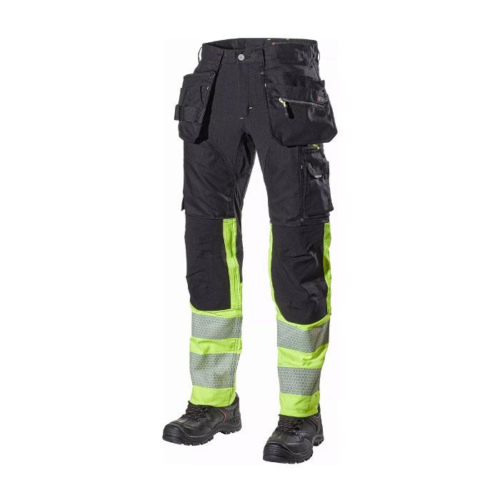 Pantalon de travail haute visibilité classe 1 avec poches externes 1071PB