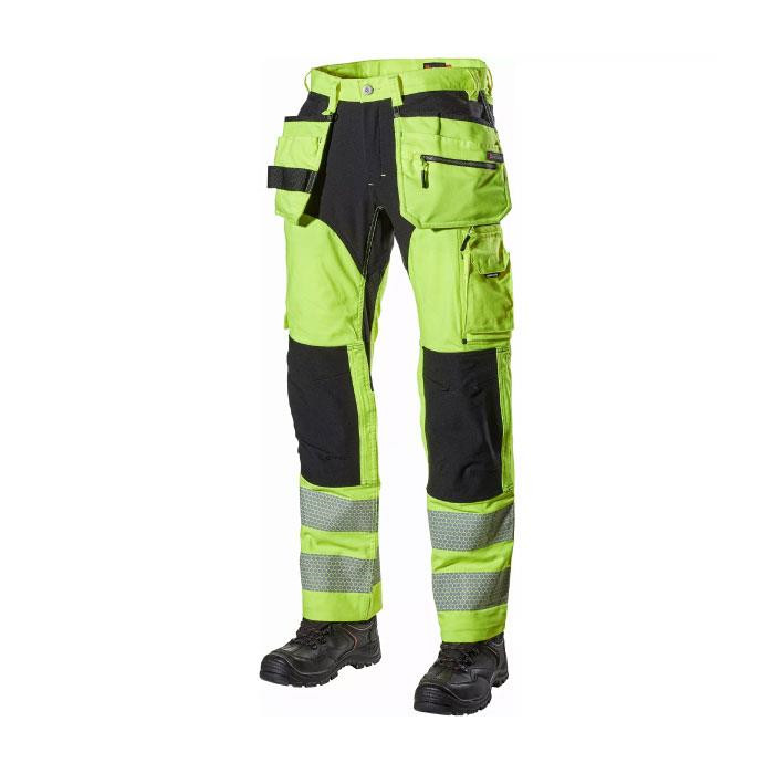 Pantalon de travail haute visibilité poches externes 1072PB