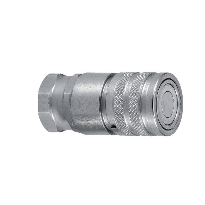 Raccord rapide à fond plat femelle - Série 1 - ISO 6,3 mm - 400 Bars Raccord rapide à fond plat femelle - Série 1 - ISO 6,3 mm - 400 Bars
