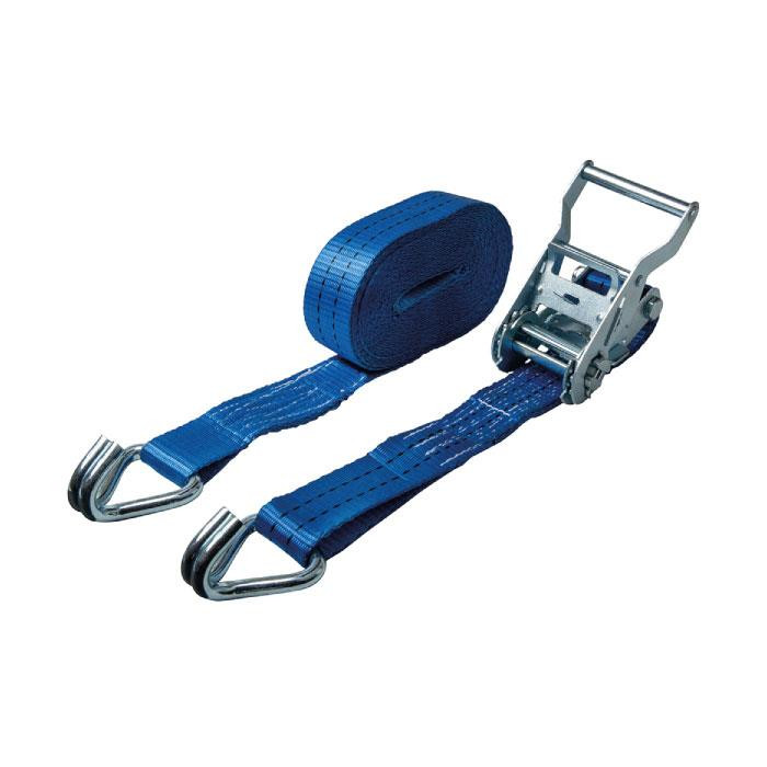 Sangle d’arrimage avec cliquet – 35 mm x 6 mètres – 1000 daN - Bleu Sangle d’arrimage avec cliquet – 35 mm x 6 mètres – 1000 daN - Bleu