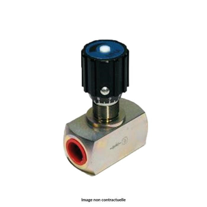 Vanne d'étranglement droite bi-direction Vanne d'étranglement droite bi-direction