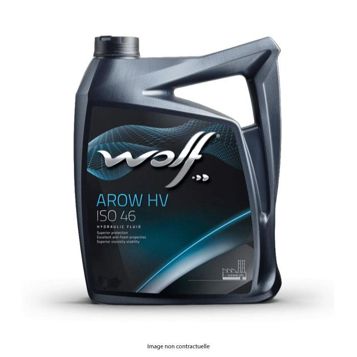 WOLF Huile hydraulique HV ISO 46 - bidon de 20 litres WOLF Huile hydraulique HV ISO 46 - bidon de 20 litres